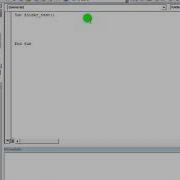 VBA Code To Get All Files From A Folder Filesystem Object