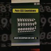 Pure CSS Countdown CSS Tutorials Css Coding Shorts