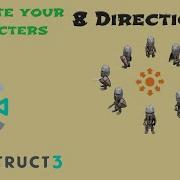 8 Direction 45 Degree Angles Animations Construct 3 Tutorials