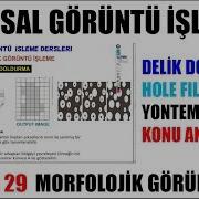 29 Delik Doldurma Hole Filling Morfolojik Görüntü Metodu Sayısal Görüntü Image Processing