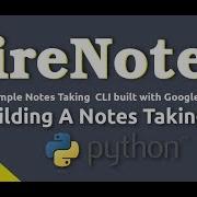 Building A Note Taking CLI With Google S Fire FireNotes