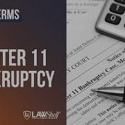 Legal Terms Chapter 11 Bankruptcy