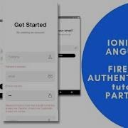 Part 2 Build An IONIC 7 Angular App Firebase Authentication Sign Up Login Reset Password