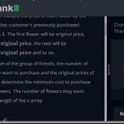 HackerRank Interview Prep Greedy Florist Greedy Algorithm Solution