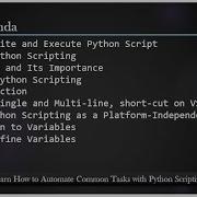 Day 1 Python Scripting For Automation Indentation Sytax Print Function Variables Rules
