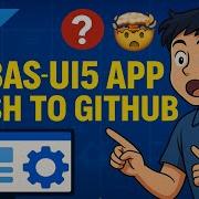SAP BAS UI5 App Push To GitHub