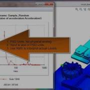 SOLIDWORKS Simulation Random Vibration Power Spectral Density PSD Results