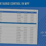 WPF C Customize DataGrid Control In WPF UI Design In Wpf C Jd S Code Lab