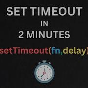 JS Set Timeout In 2 Minutes