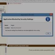 Application Blocked By Security Settings JAVA SL HD