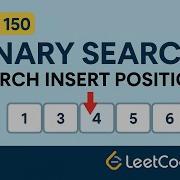 Binary Search Search Insert Position Leetcode 35 Python