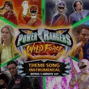 Power Rangers Wild Force FULL Intro Theme Song Instrumental 20th Anniversary Tribute