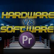Hardware Encoding VS Software Encoding Comparison Adobe Premiere Pro