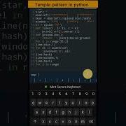 Temple Pattern In Python Python Coding Status Shorts Programming Turtle Python