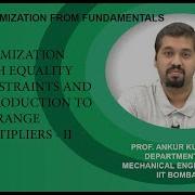 Lecture 6B Optimization With Equality Constraints And Introduction To Lagrange Multipliers II