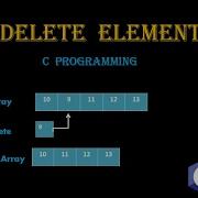 C PROGRAM DELETION OF AN ELEMENT FROM A SPECIFIC POSITION IN AN ARRAY BY SnehaTech