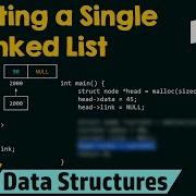 Creating A Single Linked List Part 1