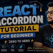 React Accordion Tutorial For Beginners Build A Simple FAQ Accordion Component