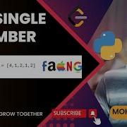 Single Number LeetCode 136 Python 3 Different Approaches Explained