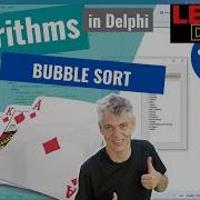 Learn Delphi Programming Unit 17 8 Algorithms Sorting Arrays With A Bubble Sort