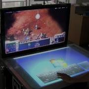 Starcraft 2 Using A Multitouch Table As Input Device