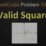 Valid Square Valid Square Leetcode 593 Distance