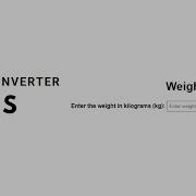 How To Make A Weight Converter App With HTML CSS And JavaScript