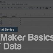 DataMaker Basics CSV Spreadsheets