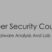 1 Malware Analysis And Lab 1 Part 1