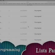 Python Programming Lists Part 2