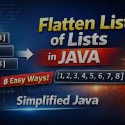 Flatten List Of Lists In Java 8 FlatMap Explained In 8 Easy Ways Interview Ready