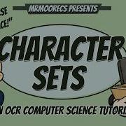 Character Sets OCR GCSE J277 9 1 Computer Science