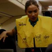 Cabin Crew During Emergency Landing Ditching Partial Evacuation Demo