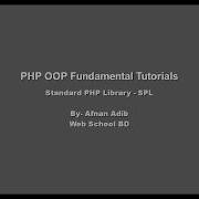 PHP OOP Fundamental 26 Standard PHP Library SPL
