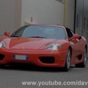 LOUD Ferrari 360 Tubi Style Exhaust In Action Rev Acceleration And Sound