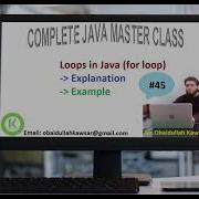 Session45 Loops Java For Loop Pashto