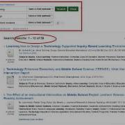 Searching The ERIC Database