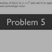 Derivative Applications Linear Approximation 5