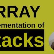 Array Implementation Of Stack In C Data Structure And Algorithm Easy Code 4 You