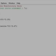 Program To Calculate Electricity Bill