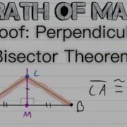 Proof Point On The Perpendicular Bisector Of Segment Is Equidistant From Endpoints Geometry