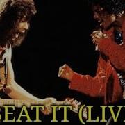 Michael Jackson Eddie Van Halen Beat It Live 1984