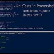 UnitTests In Powershell Mit Pester
