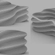 Futuristic Facade Parametric Wavy Skin