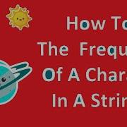 1 How To Find The Occurrence Frequency Of Characters In A String Java Programming CodingRail