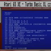 Atari Turbo Basic XL Część 1