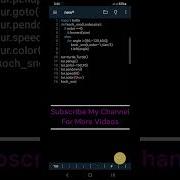Python Turtle Snowflake Shortvideo Pythoncoding Pythonturtle Python