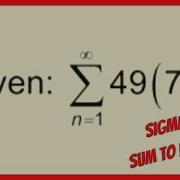 Patterns Sigma Notation With Sum To Infinity