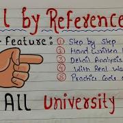 Call By Reference In C C Programming Tutorial Code Hacker