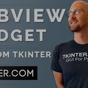 Виджет TabView Tkinter CustomTkinter 12